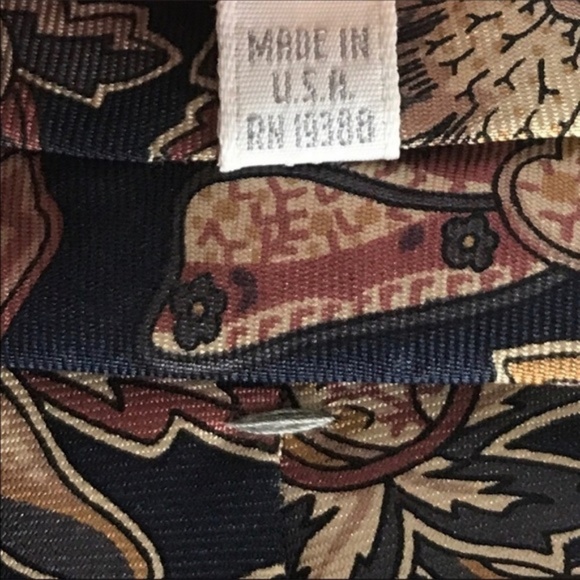 Meeting Street Navy Blue Floral Tie - Picture 3 of 3